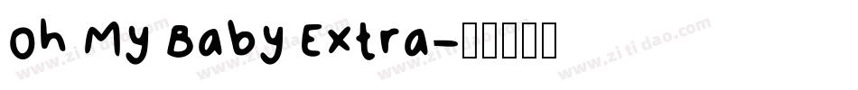 Oh My Baby Extra字体转换